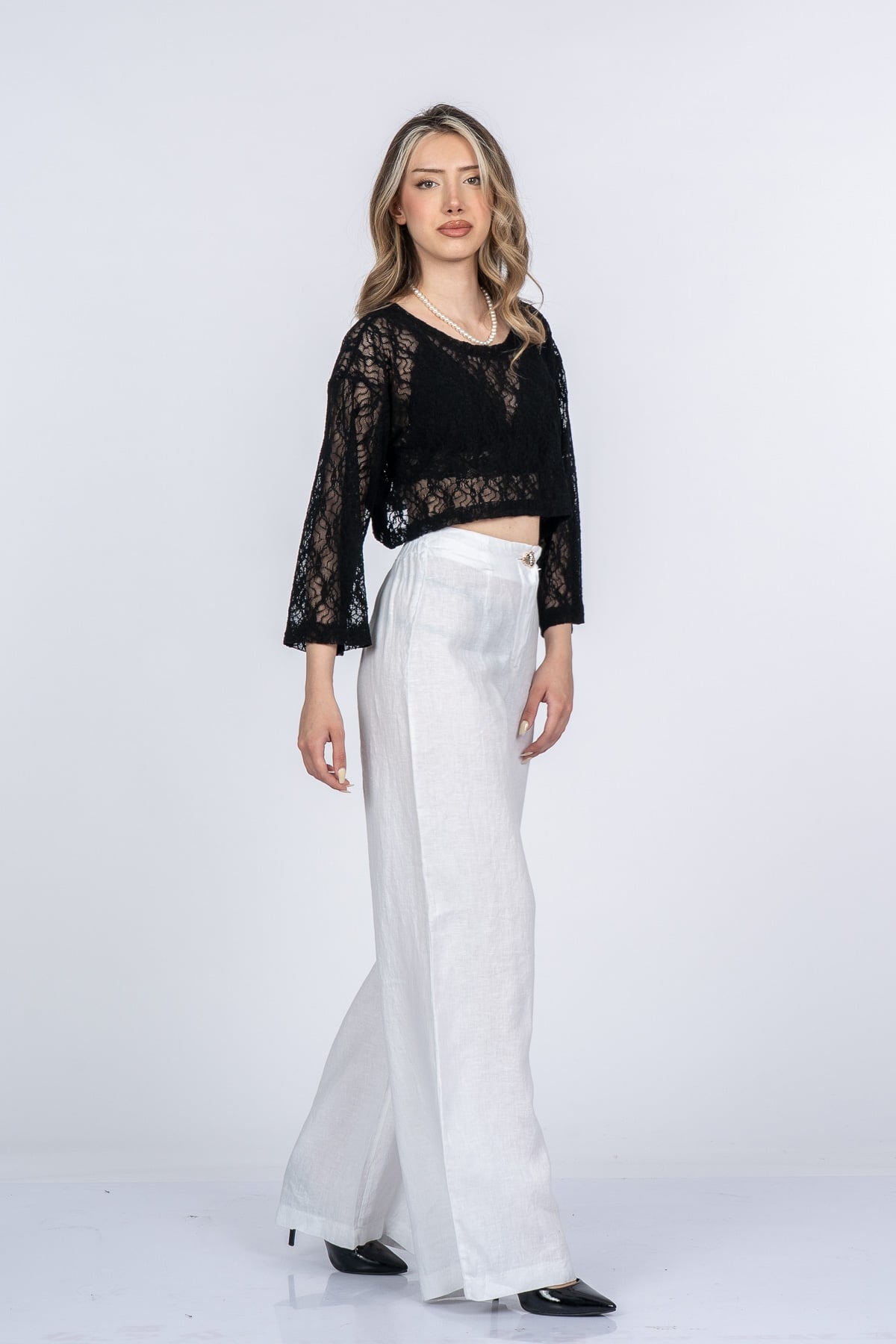 Luvina Premium Keten Pantolon 30399