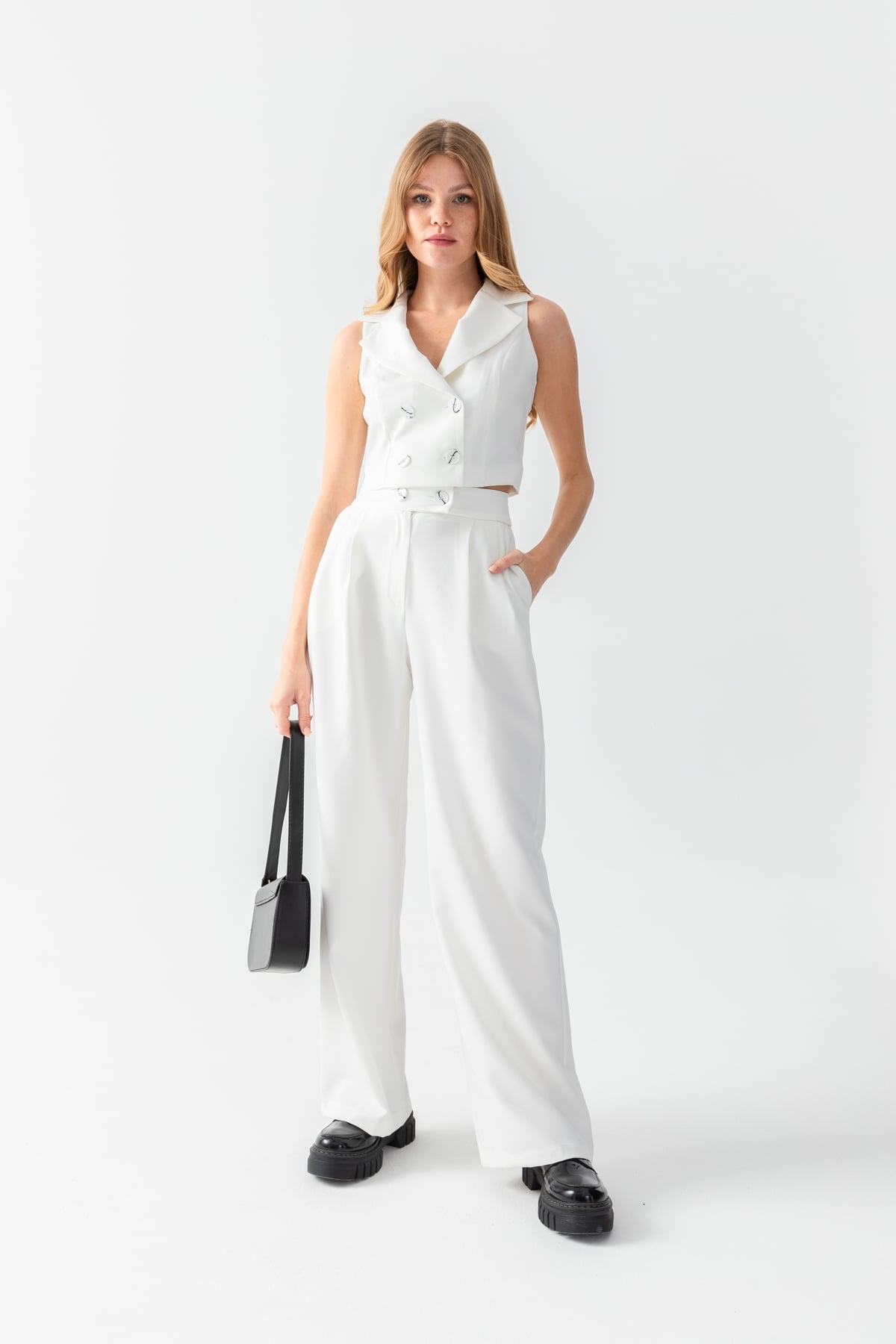 MissVina Yelek Pantolon Takım 1103