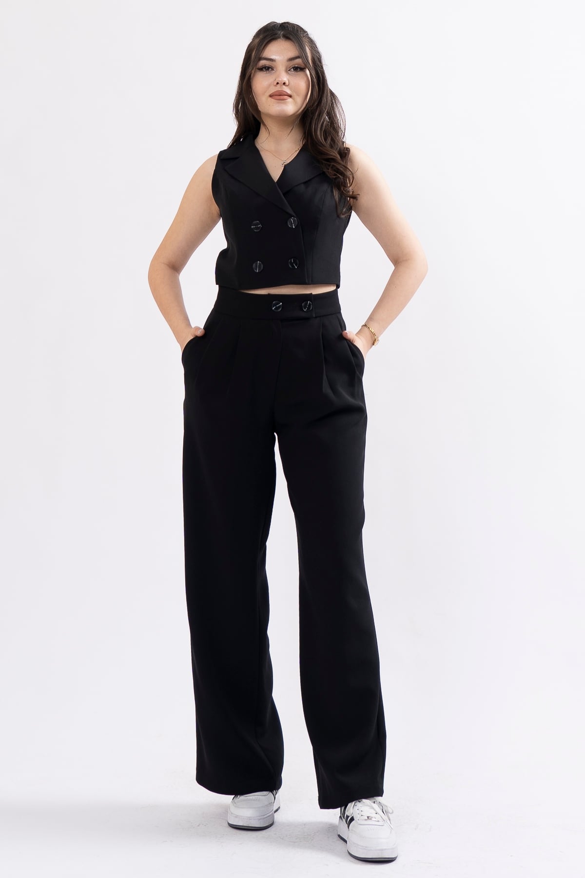 MissVina Yelek Pantolon Takım 1103