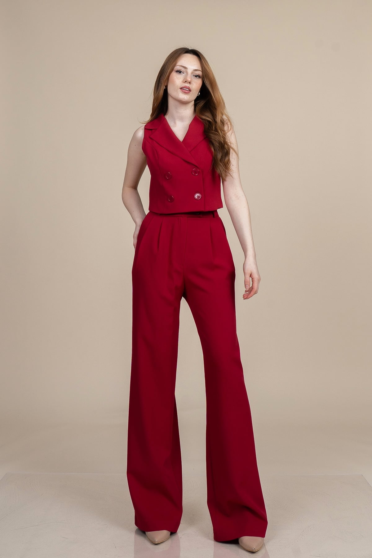MissVina Yelek Pantolon Takım 1103
