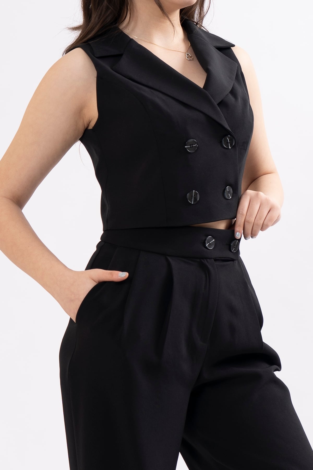 MissVina Yelek Pantolon Takım 1103