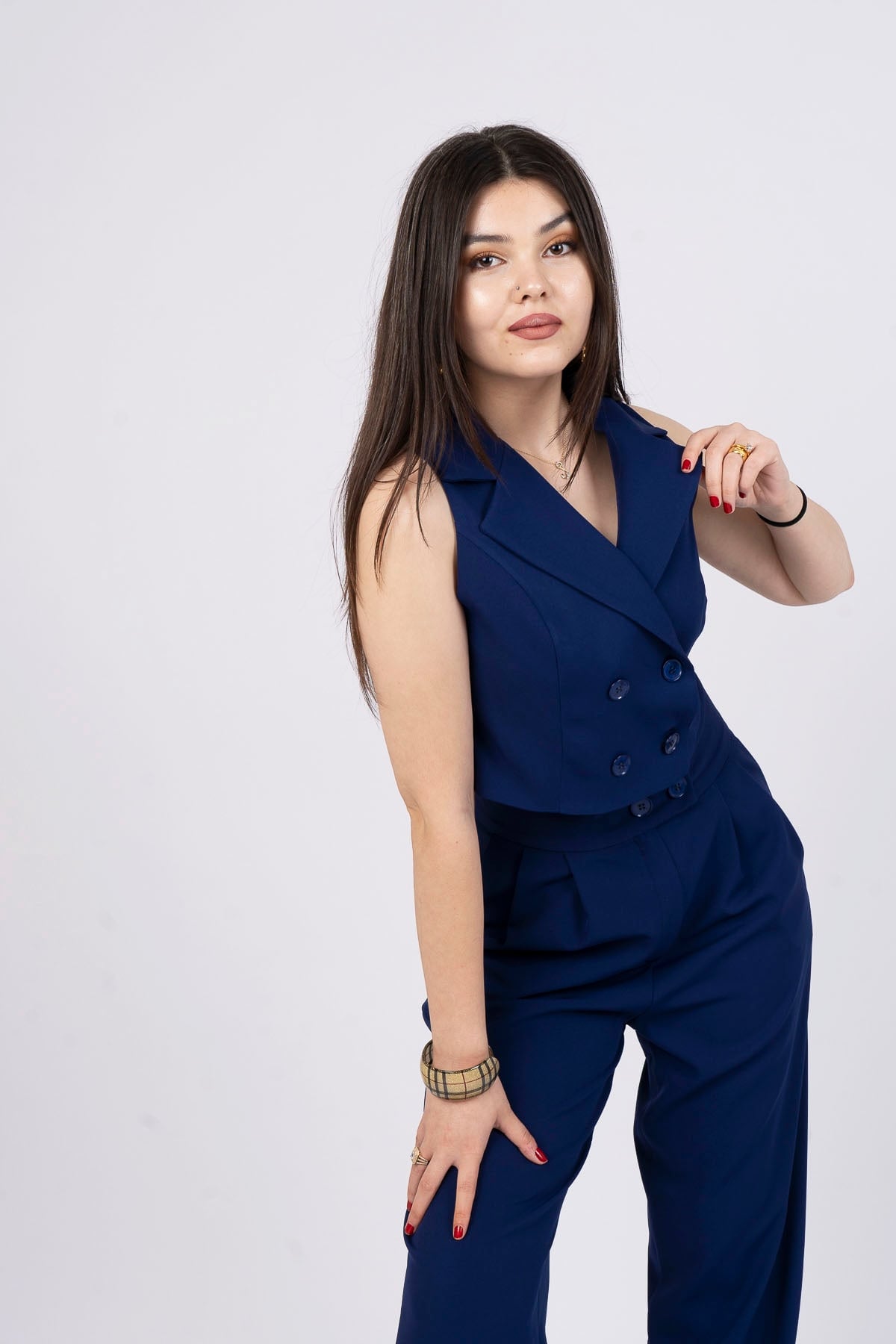 MissVina Yelek Pantolon Takım 1103