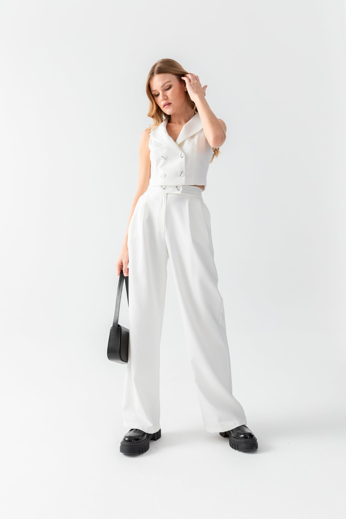 MissVina Yelek Pantolon Takım 1103