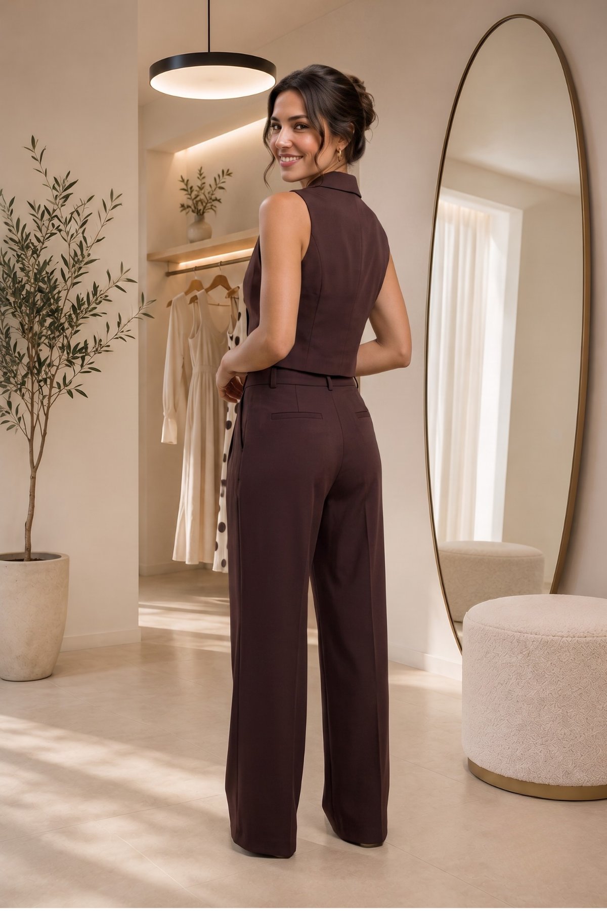 MissVina Yelek Pantolon Takım 1103