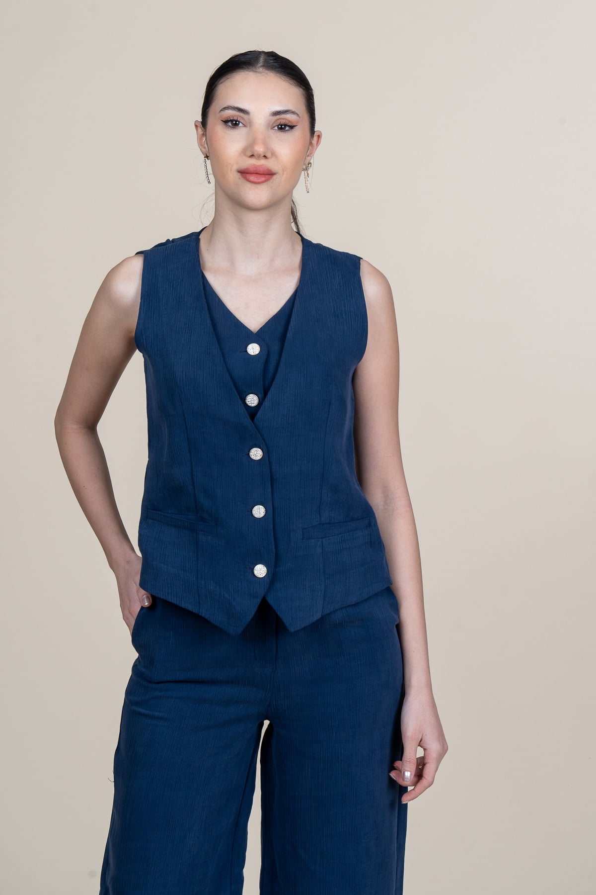 Premium Yelekli Takım 1194