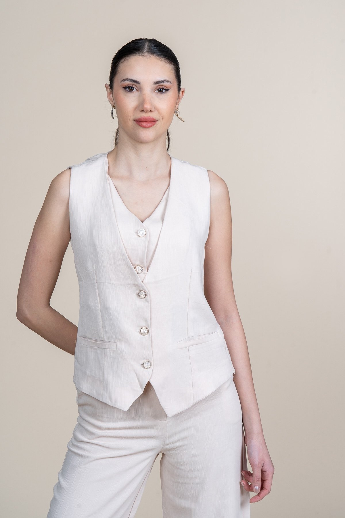 Premium Yelekli Takım 1194