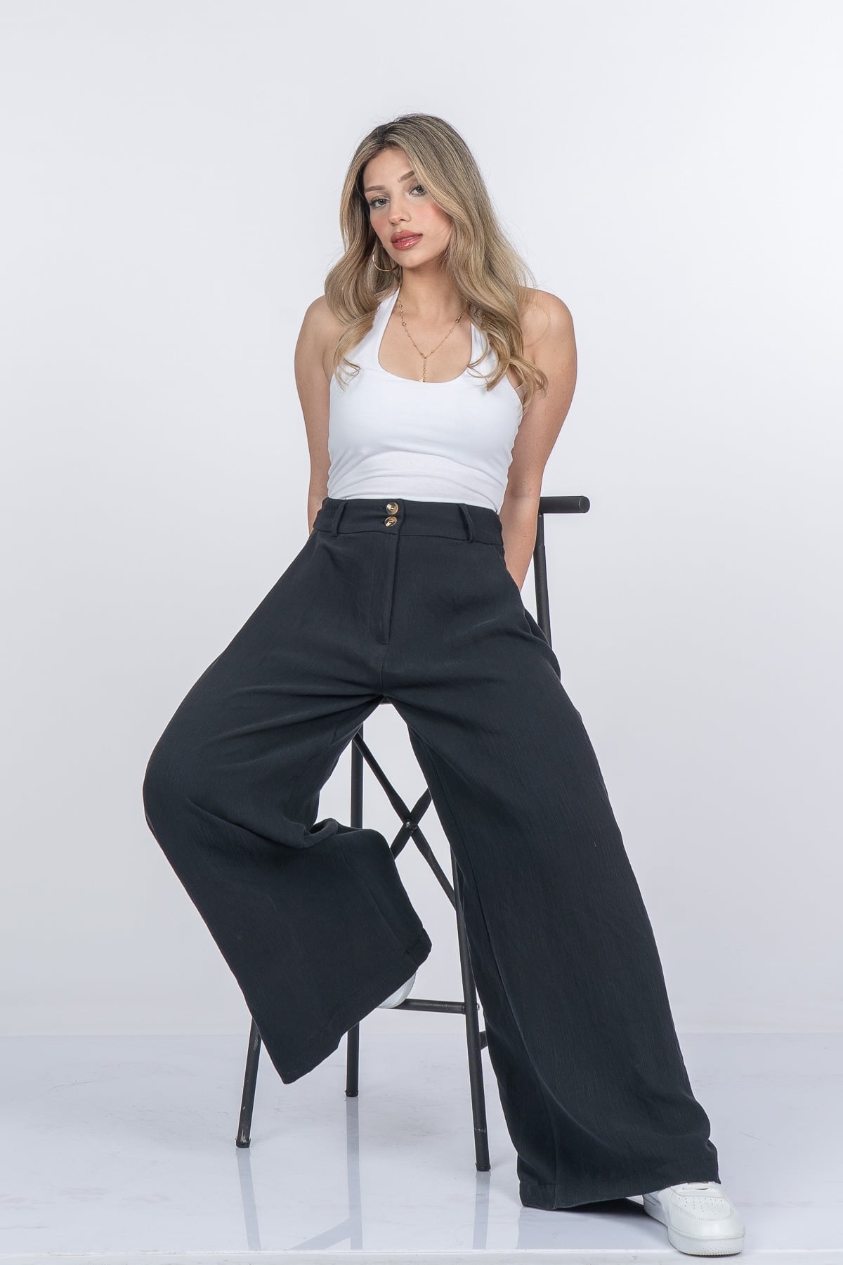Samira Bol Paça Kumaş Pantolon 30411