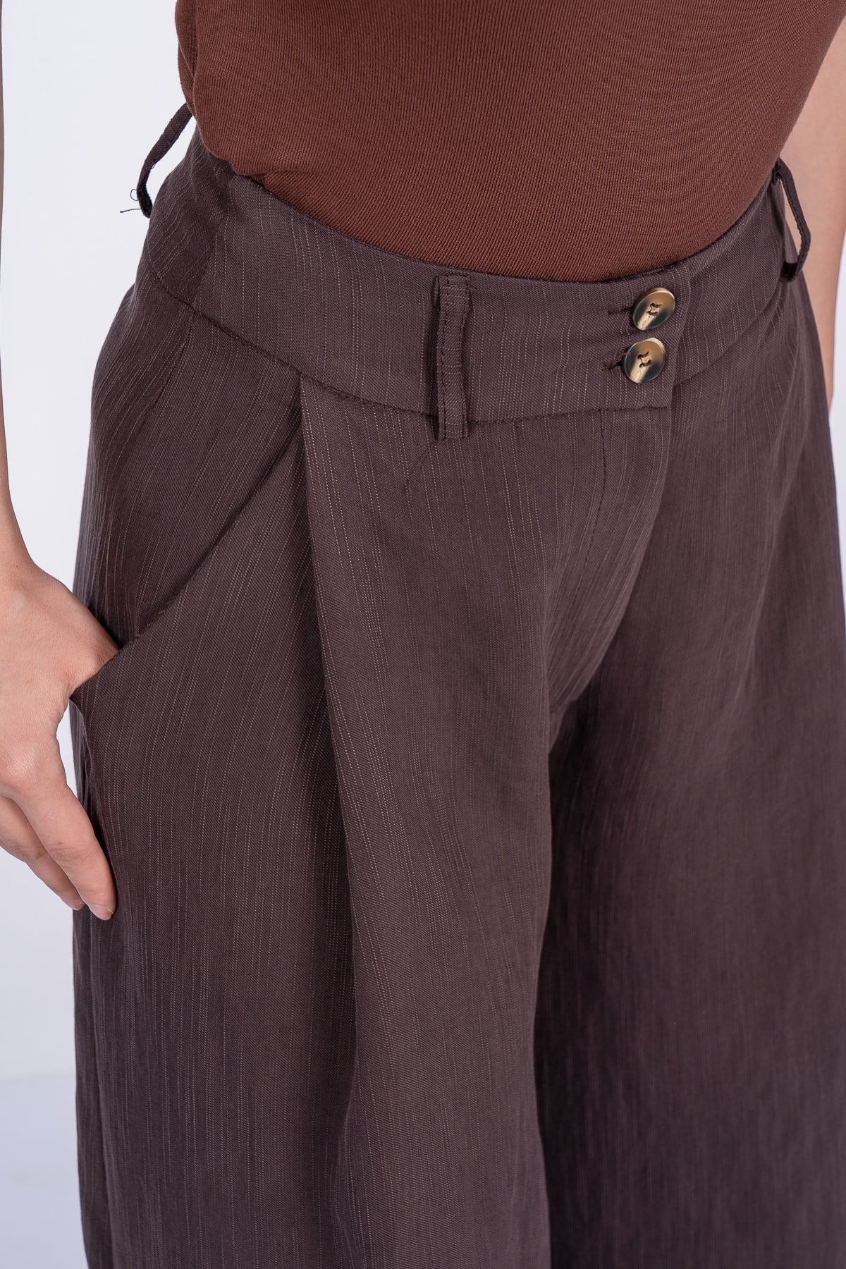 Samira Bol Paça Kumaş Pantolon 30411