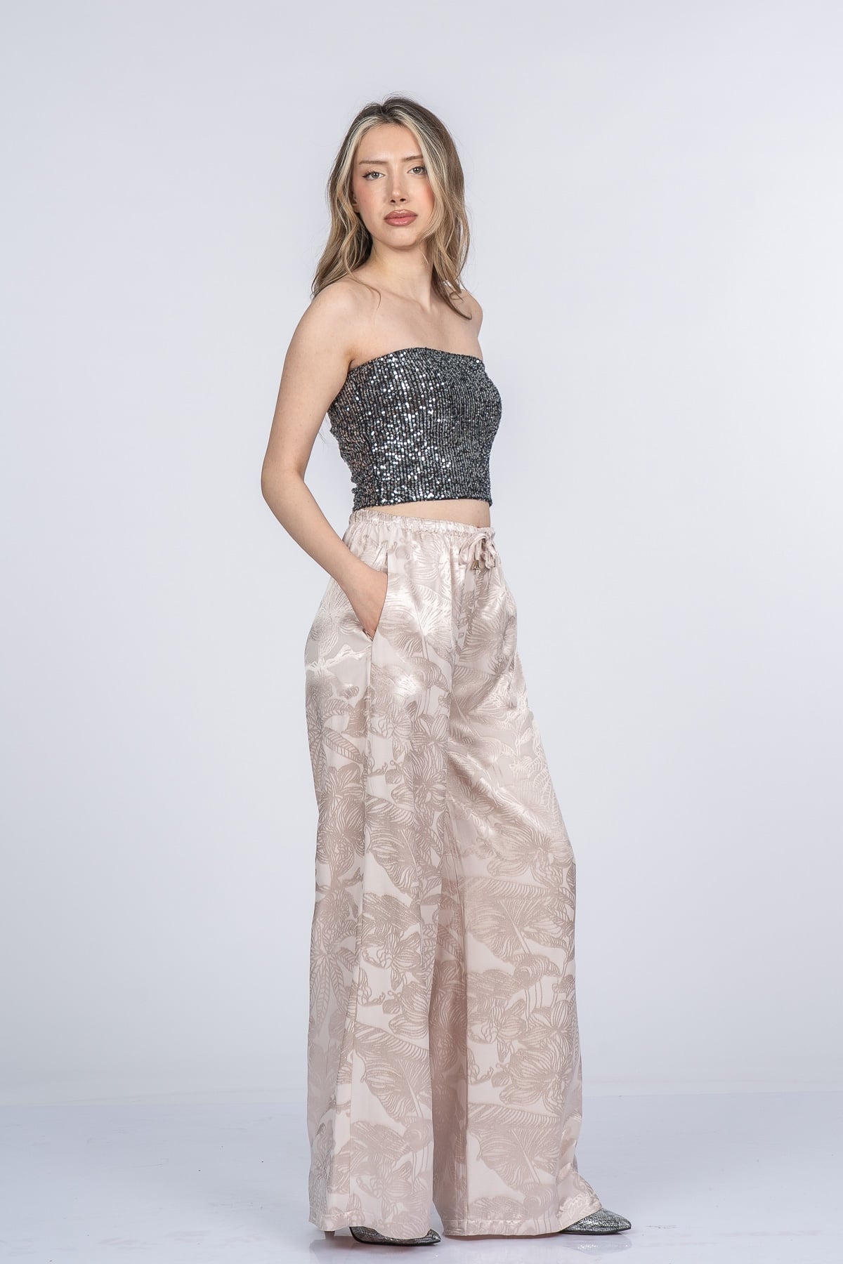 Stella Rahat Kesim Beli Lastikli Pantolon 30260