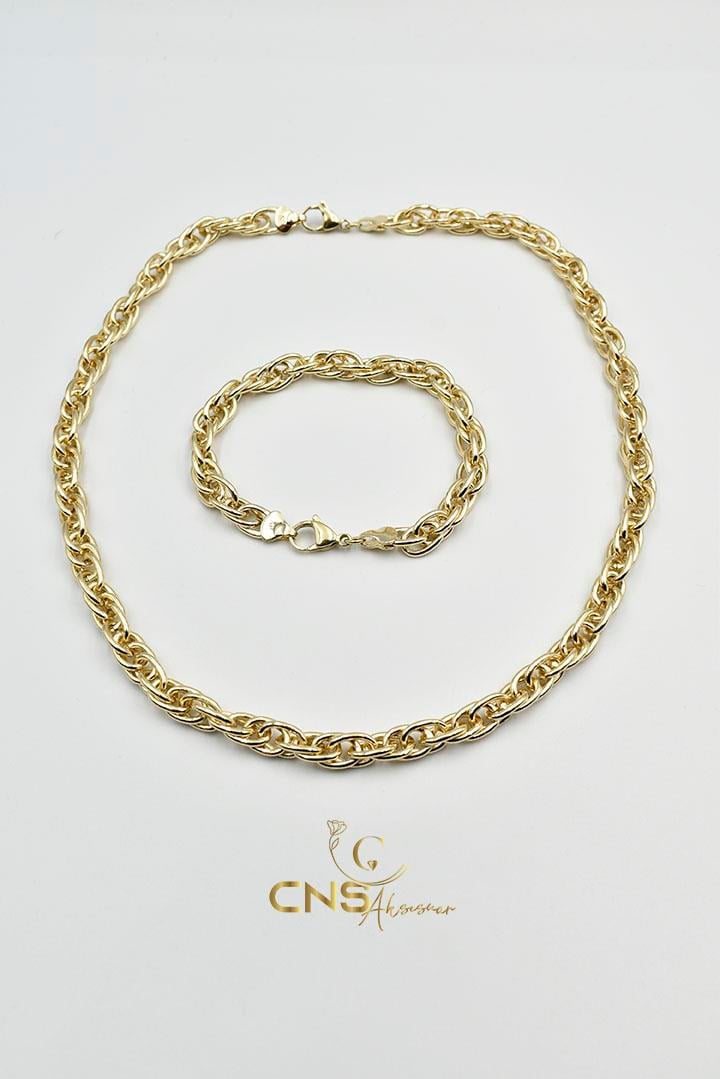 14K Xp Vip Örgü Model Set Takımı