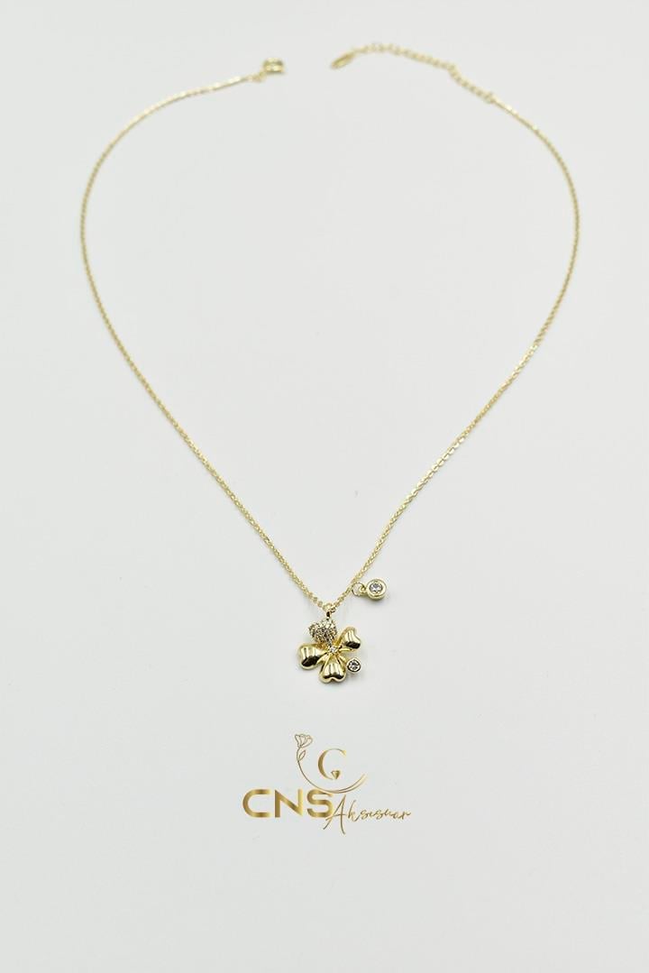 14K Xp Vip Yonca Kolye