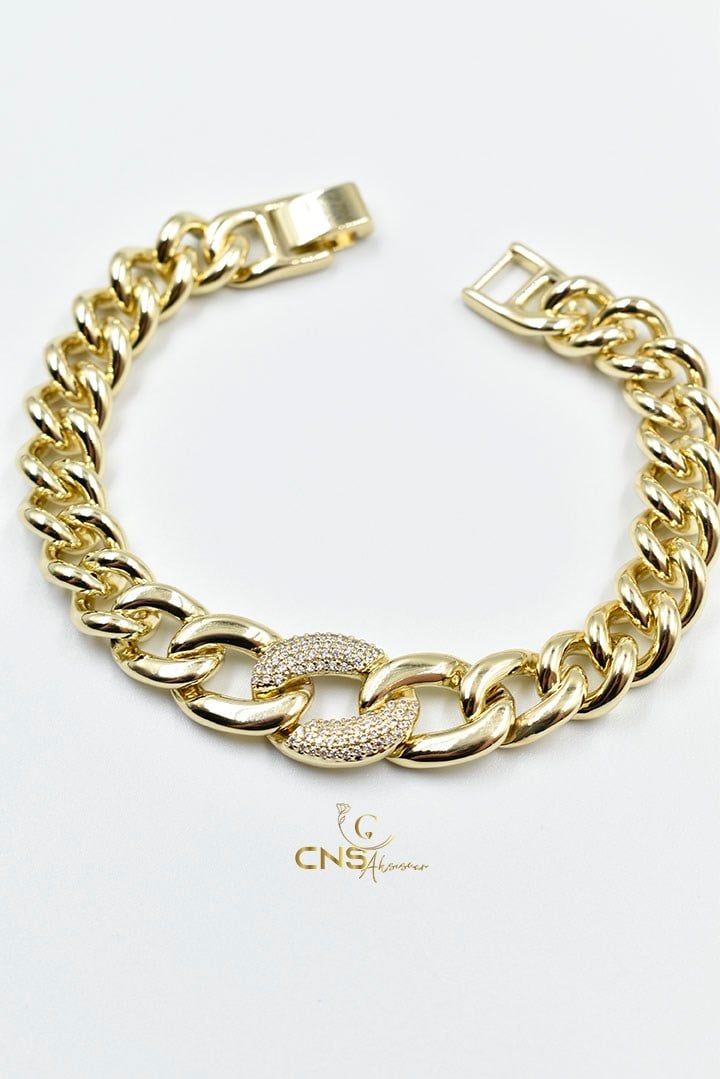 BİLEKLİK14K Xp Vip Halka Zincir Künye