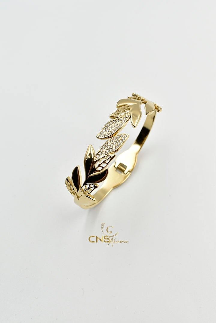 KELEPÇE/BİLEZİKYaprak Model Kelepçe