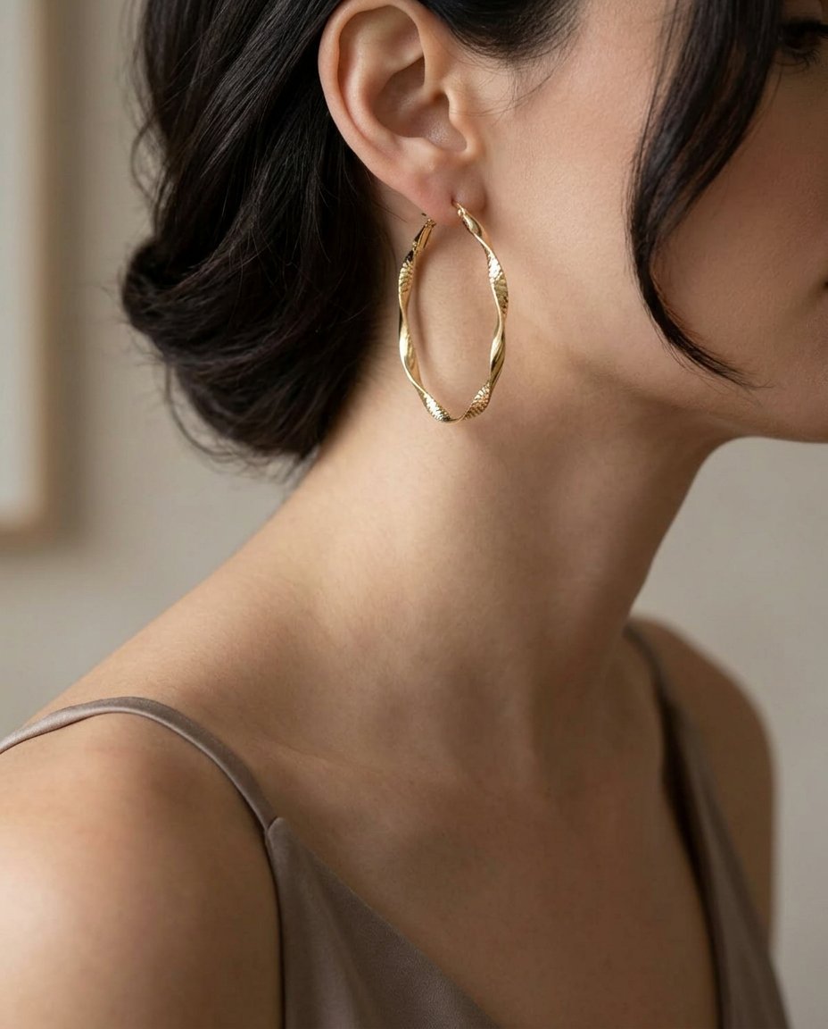 KÜPE14K Xp Vip Burgu Model Küpe