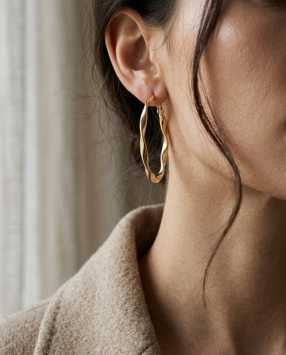 KÜPE14K Xp Vip Burgu Model Küpe