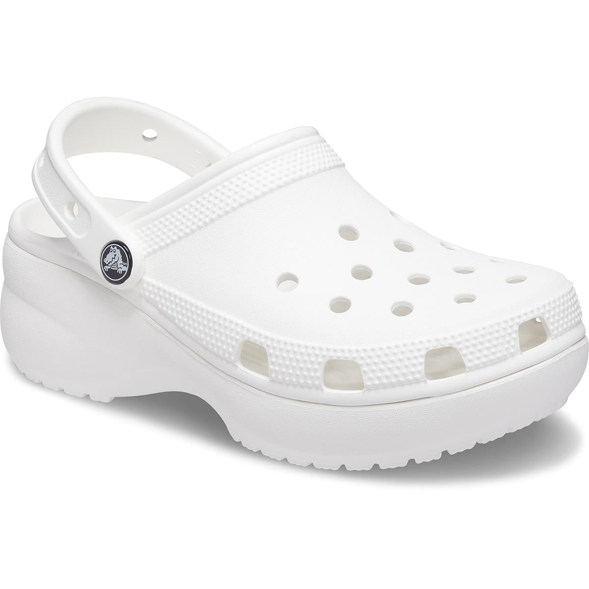 Crocs Beyaz Crocs Classic Platform Clog