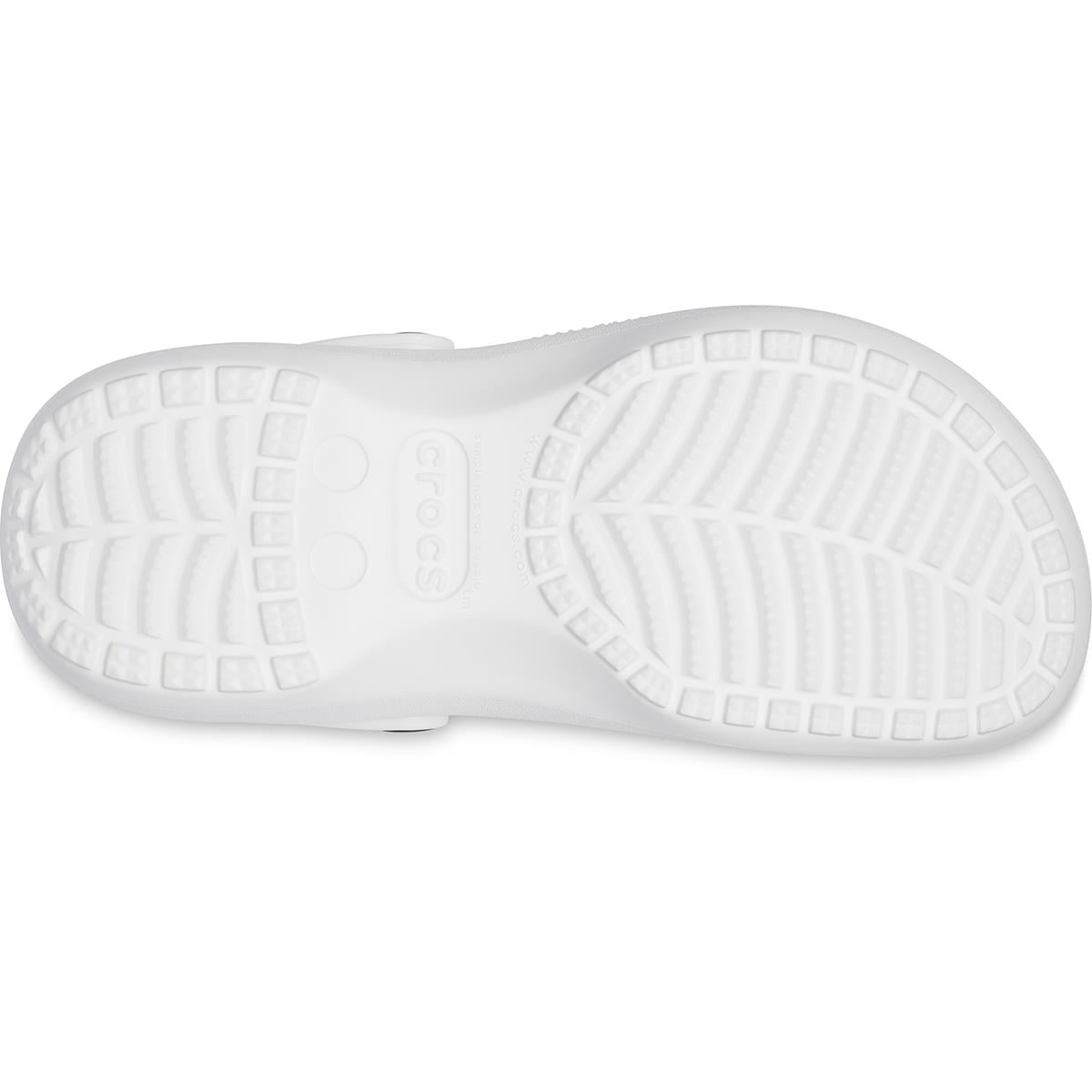 Crocs Beyaz Crocs Classic Platform Clog