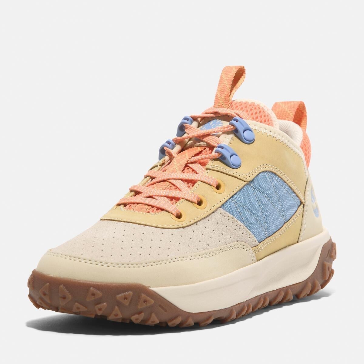Timberland Sarı Timberland Greenstride Motion 6 Low Lace Up Sneaker Kadın Bot