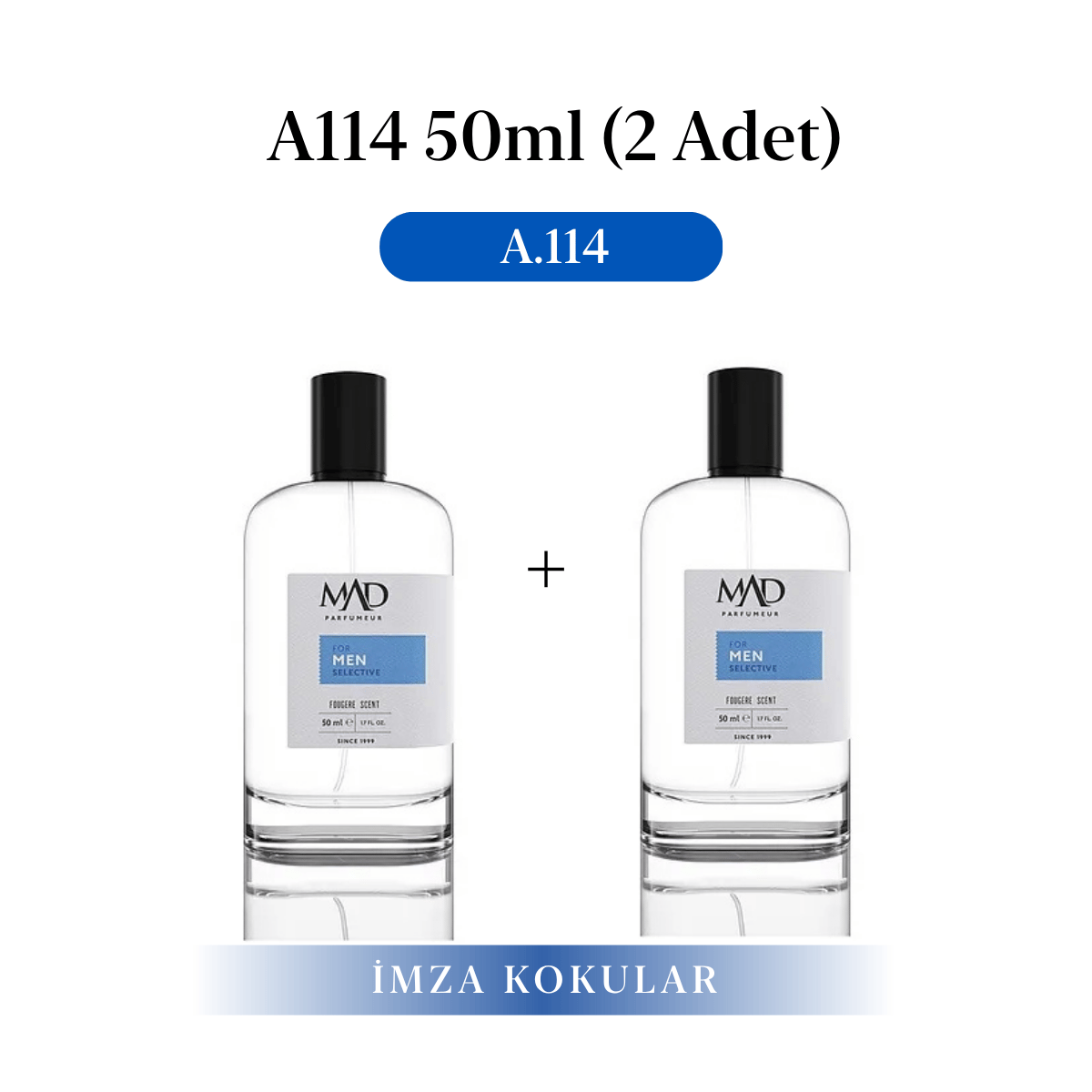 Mad Parfüm 2 Adet 50 ml A114 Selective Parfüm SetiMad ParfümSelective