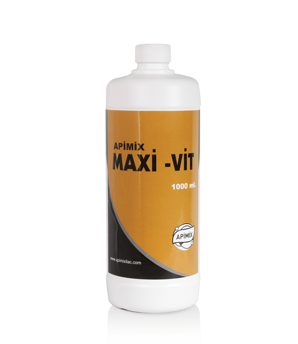 Apimix Maxi-Vit 1 Litre | Vitamin – Mineral – Amino Asit Destekleyici Oral Solüsyon
