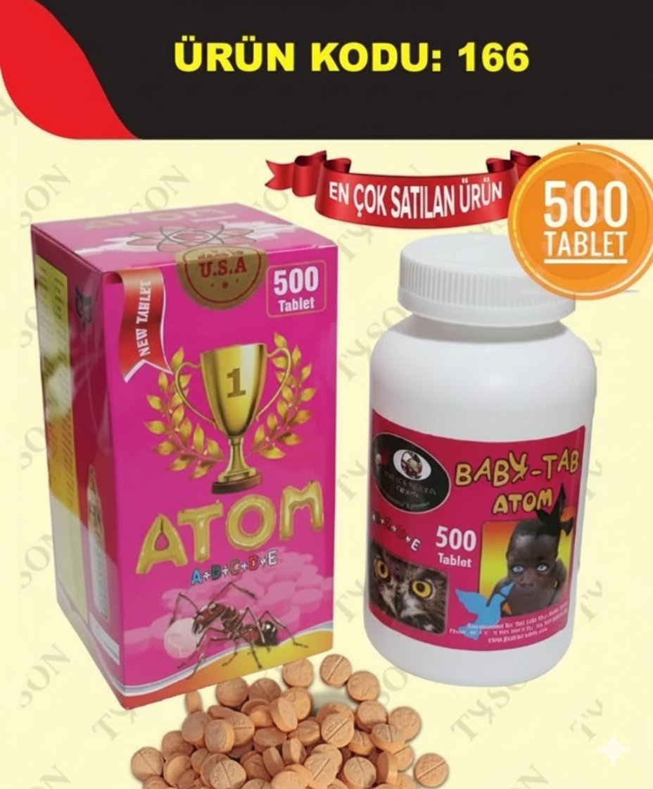 Baby Tab-atom Güvercin Anaç Ve Yavru Hapı - 500 Tablet