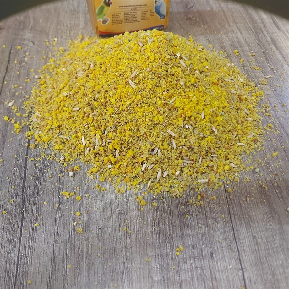Beautiful Food Ballı Yumurtalı Kuş Maması Kuş Yemi 1Kg