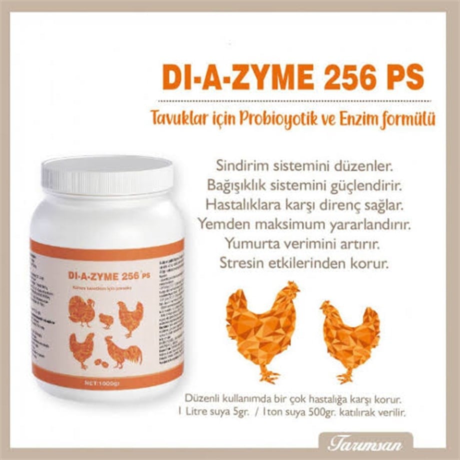Diazyme 256Ps Tavuk  1Kg