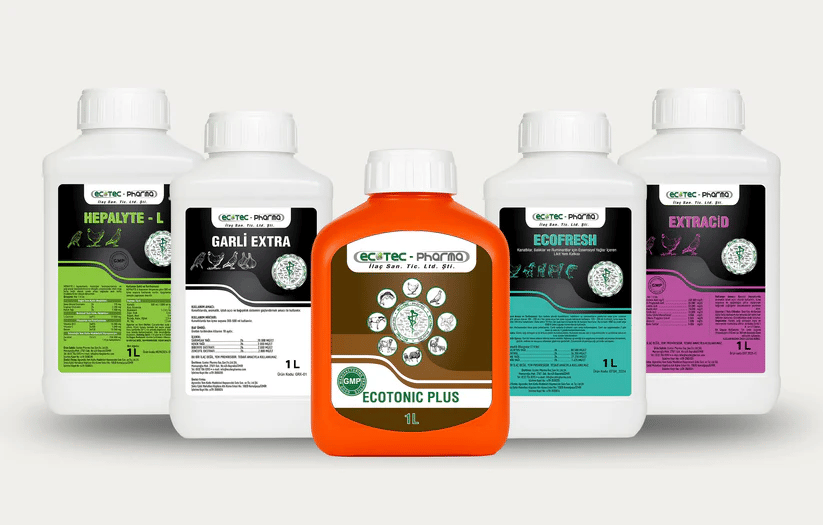 Ecotec Pharma Kanatlı Güç Paketi | Solunum, Sindirim ve Bağışıklık Destek Seti (5 x 1 Litre)