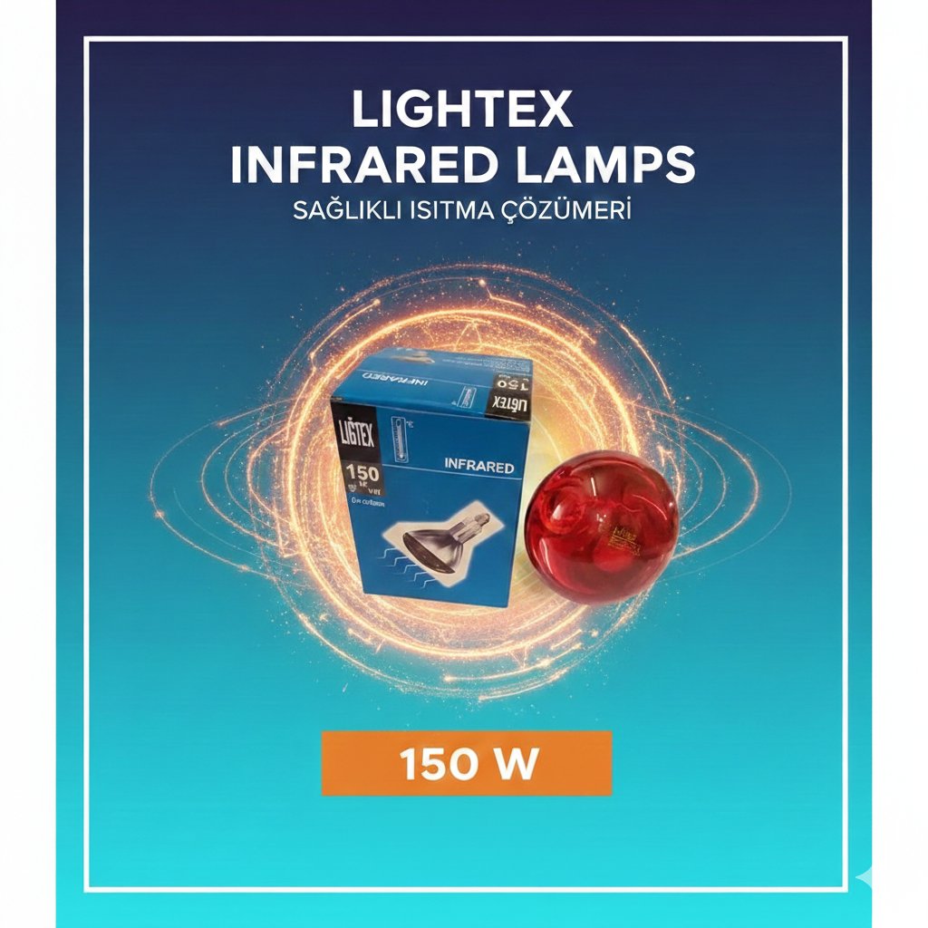 Kümes Isıtıcı Ampül - Infrared Isıtıcı Ampul 150 