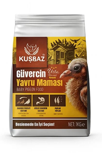 Kuşbaz Güvercin Maması - 1 Kg