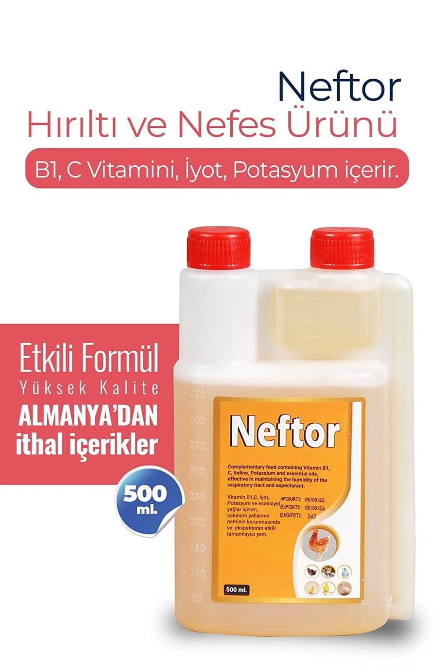 Neftor Hırıltı Ve Solunum Yolu Destek Ürünü500Ml