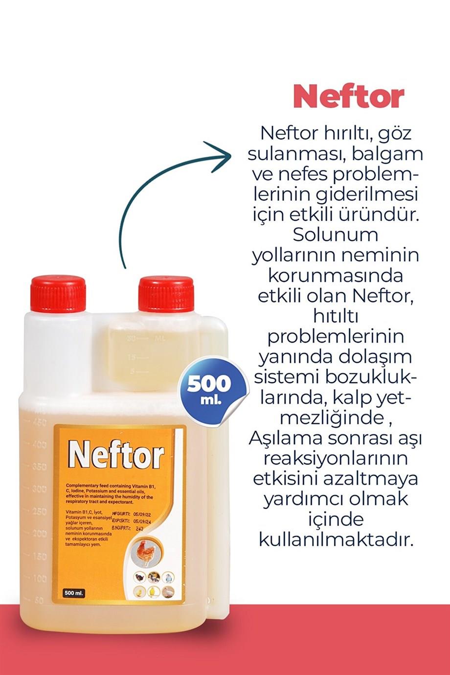 Neftor Hırıltı Ve Solunum Yolu Destek Ürünü500Ml