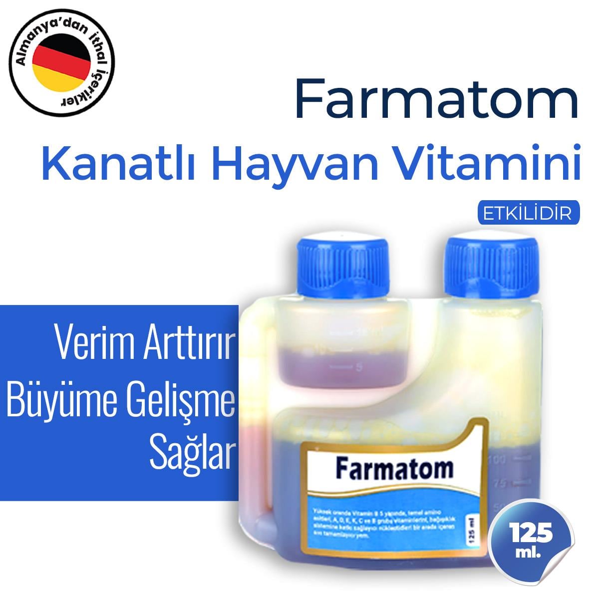 Royal İlaç Farmatom 125 Ml Kanatlı Vitamini