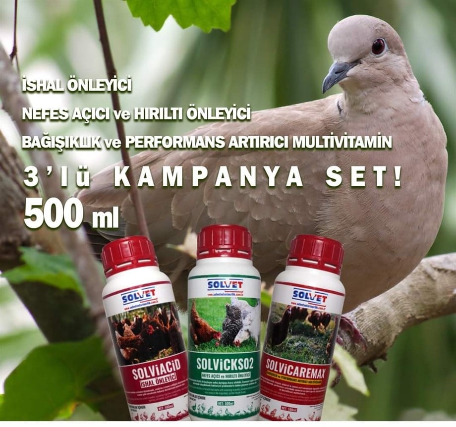 Solviacid-Solvicks02-Solvicaremax 3 Adet 500ML Kampanya Seti