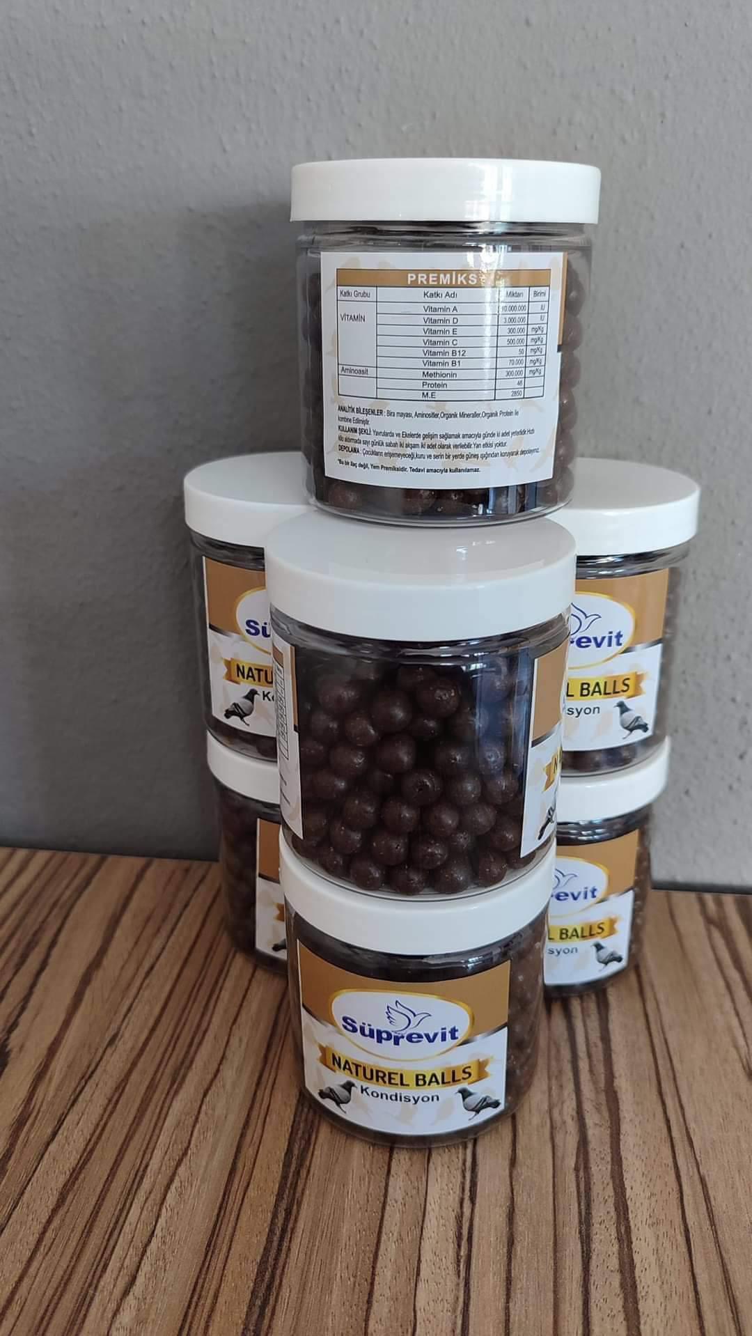 Süprevit 150 Gram Naturel Balls Güvercin Kondisyon - Yavru Güvercin Hapı