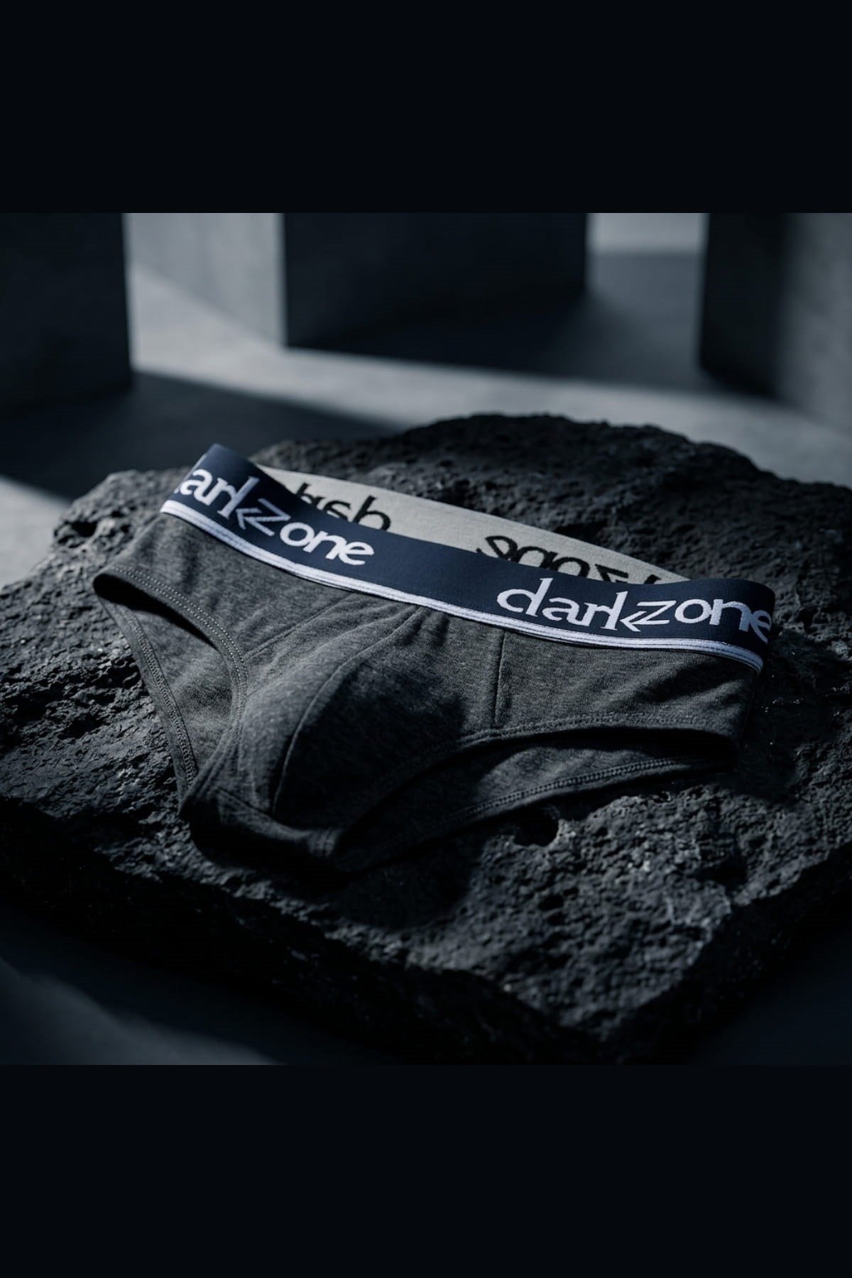 DarkzoneDZ-1103-07-SErkek Antrasit Pamuklu Lastikli Slip Külot