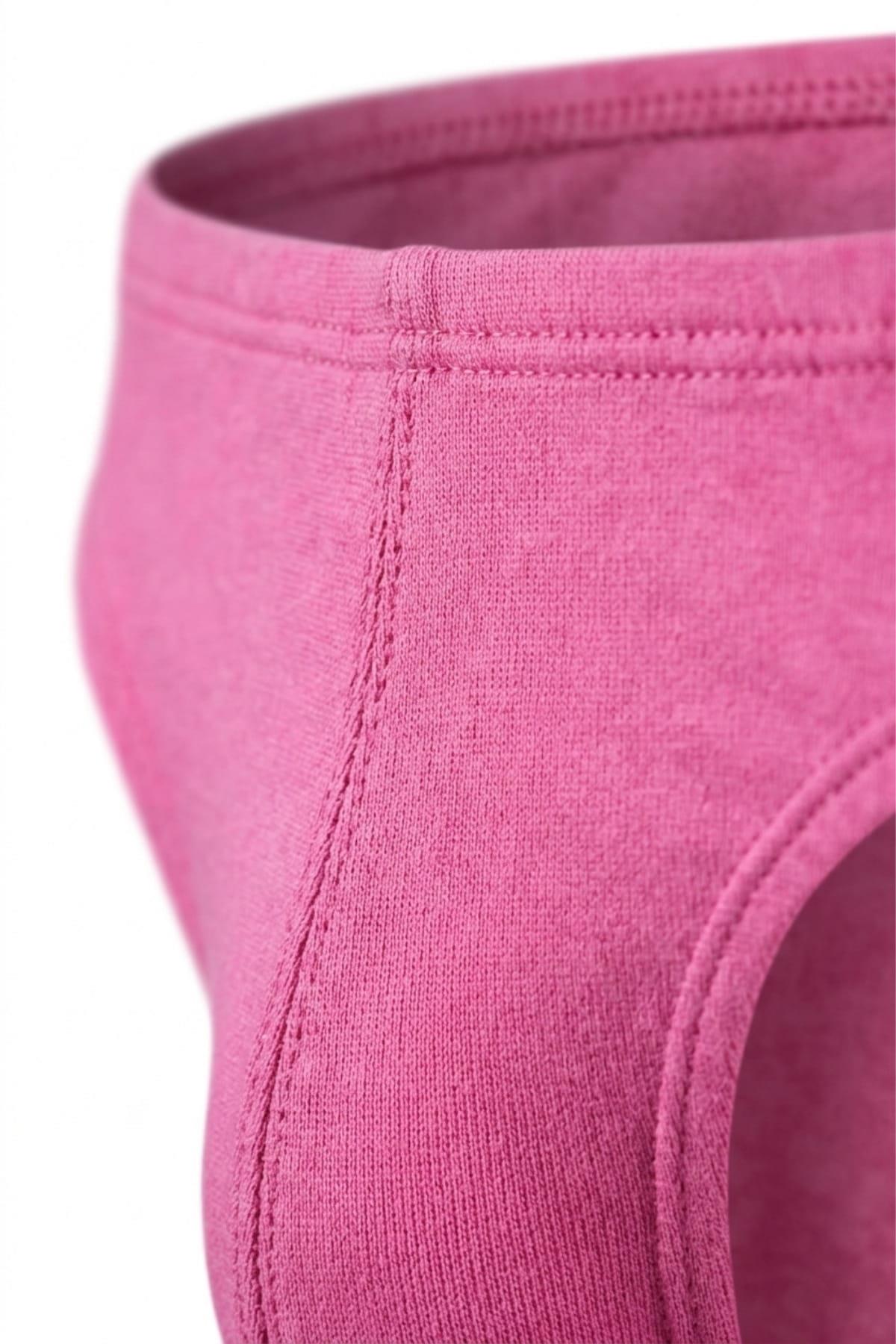 DarkzoneDZ-1104-11-SErkek Pembe Pamuklu Klasik Slip Külot