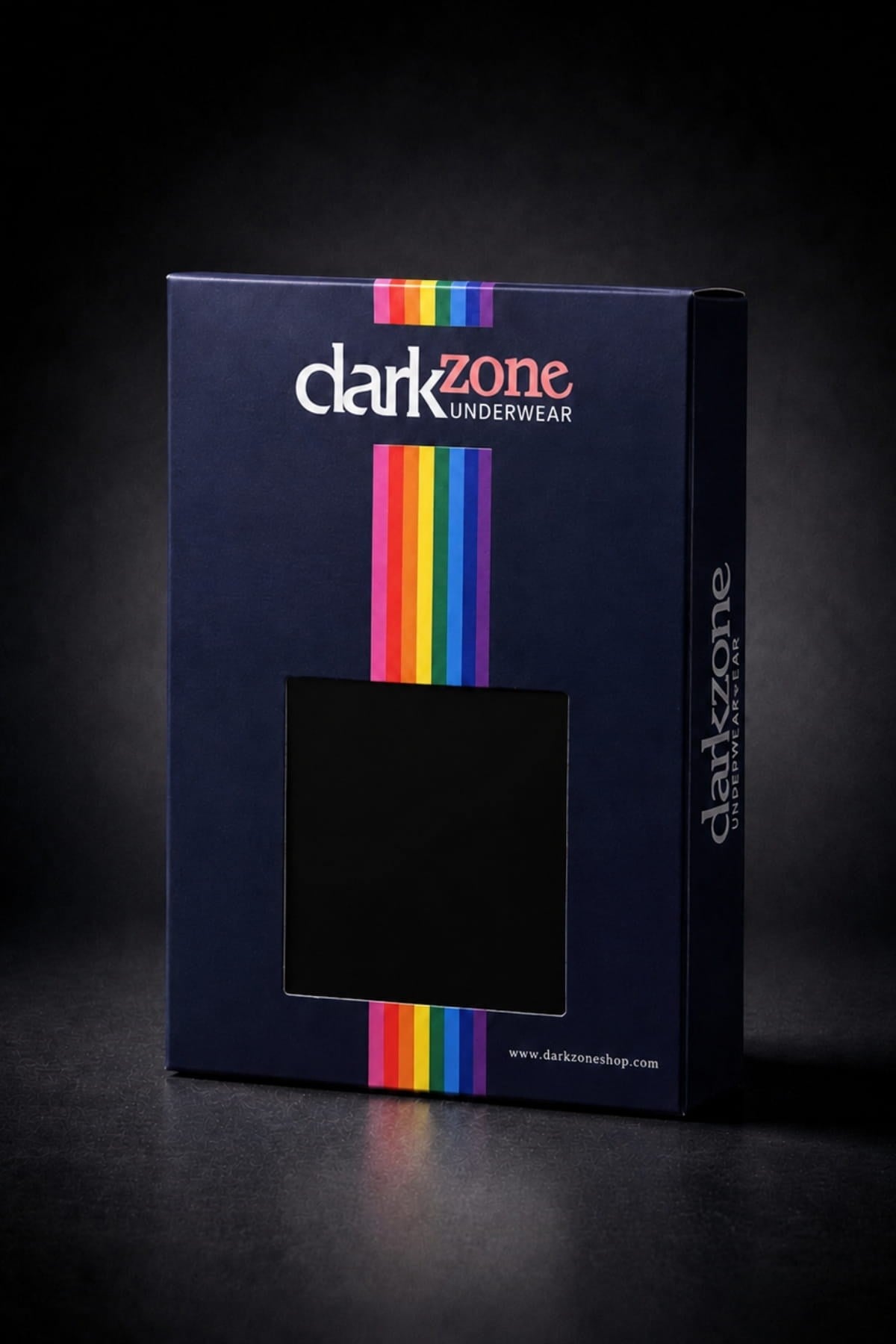 DarkzoneDZ-1301-01-SErkek Fantezi Siyah Pamuklu String