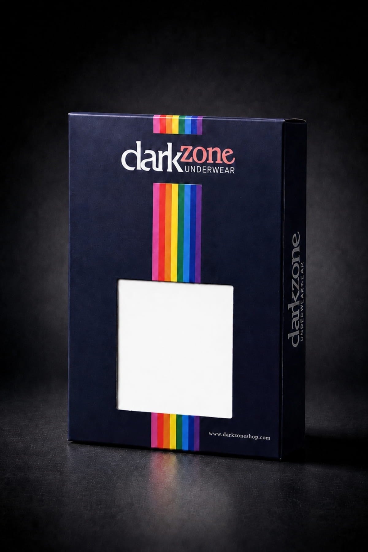 DarkzoneDZ-1301-02-SErkek Fantezi Beyaz Pamuklu String