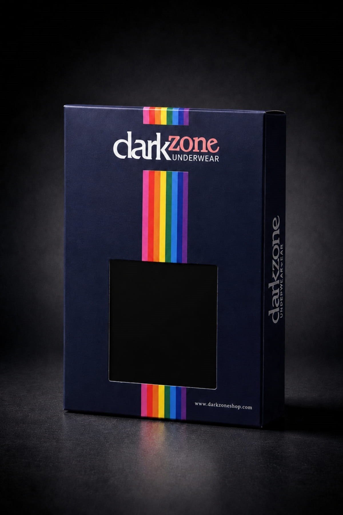 DarkzoneDZ-1402-01-SErkek Fantezi Arkası Açık Siyah Pamuklu Jockstrap
