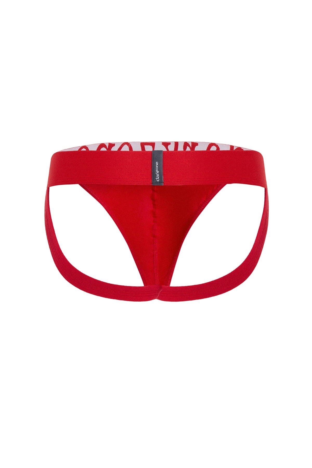 DarkzoneDZ-1402-06-SErkek Fantezi Arkası Açık Kırmızı Pamuklu Jockstrap