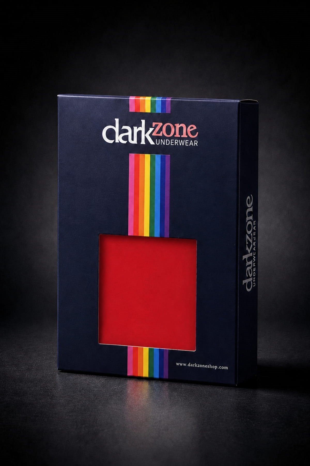 DarkzoneDZ-1402-06-SErkek Fantezi Arkası Açık Kırmızı Pamuklu Jockstrap
