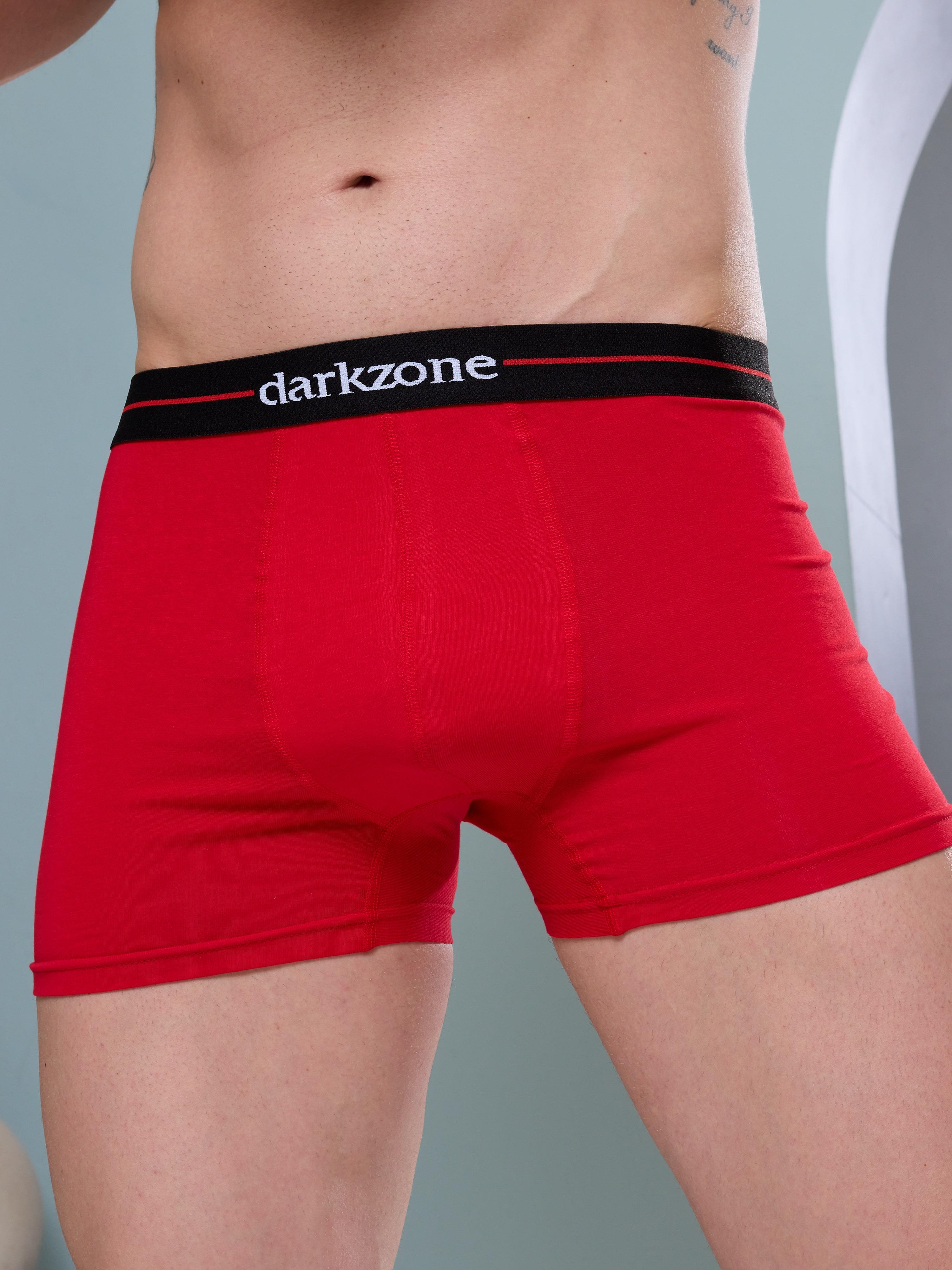 DarkzoneDZN2056Likralı Kırmızı Erkek Boxer - DZN2056