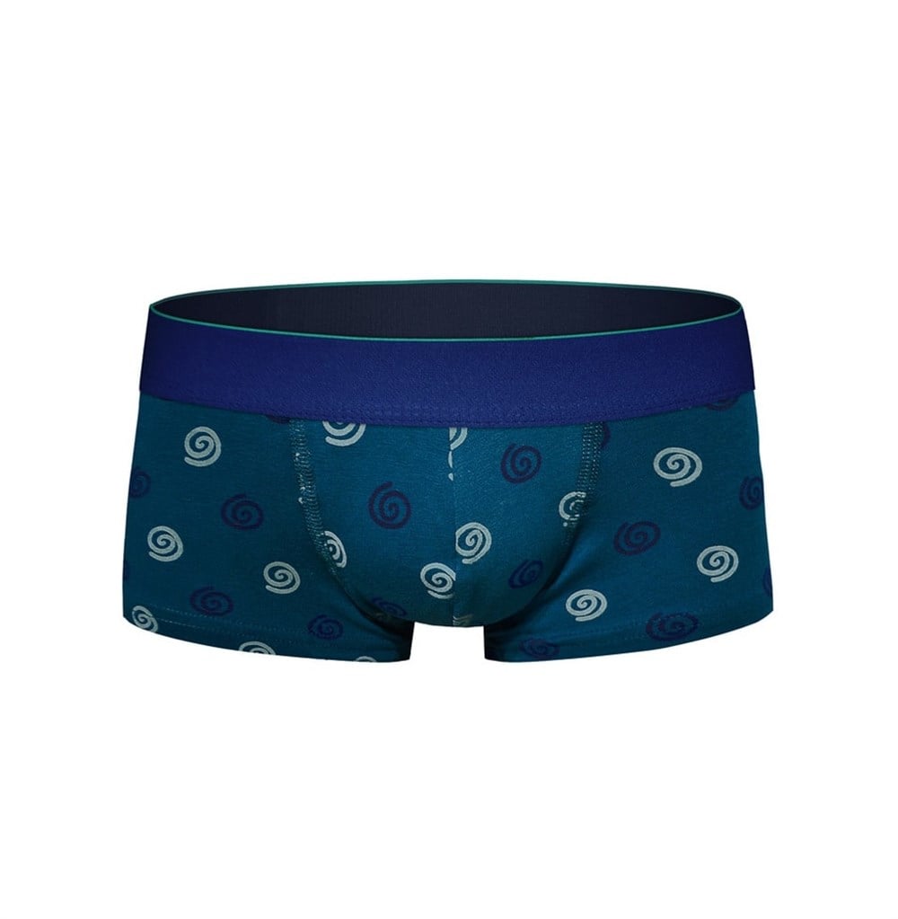 Desenli Yeşil Hipster Boxer - DZN2447