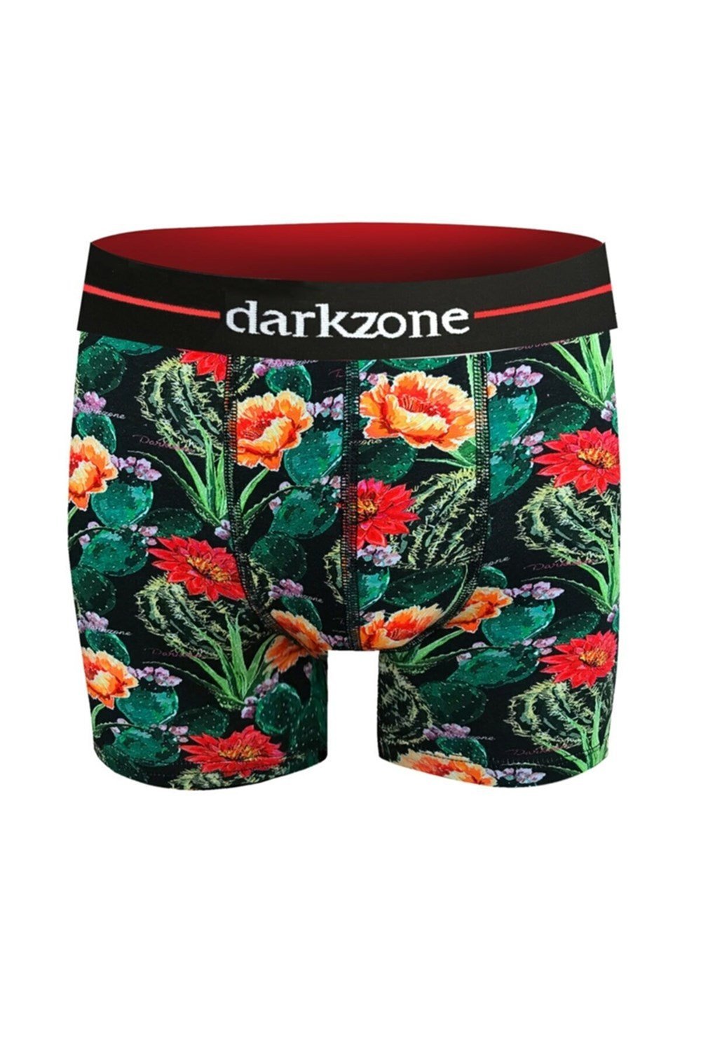 Erkek Boxer Çiçek Desenli (Dijital Baskı) - DZN3066