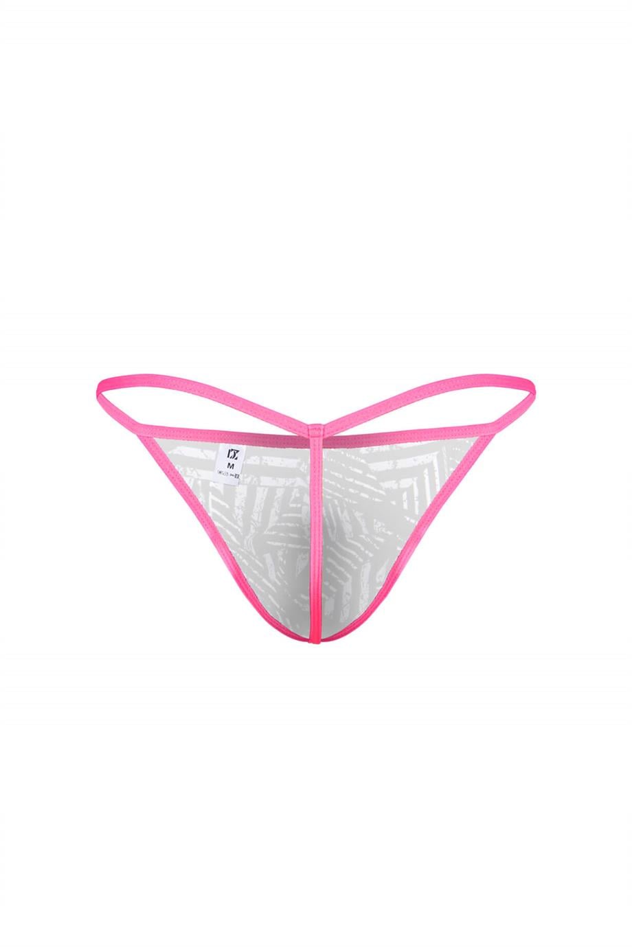 Erkek Neon Lastikli Desenli String - DZN6681