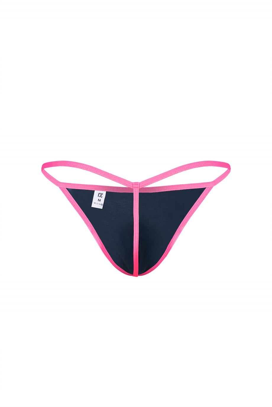 Erkek Neon Lastikli Lacivert String - DZN6677