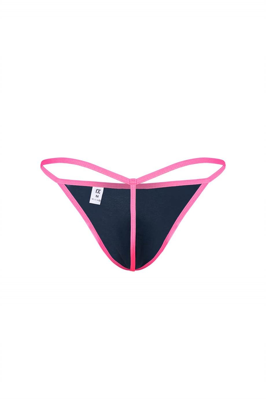 Erkek Neon Lastikli Lacivert String - DZN6677