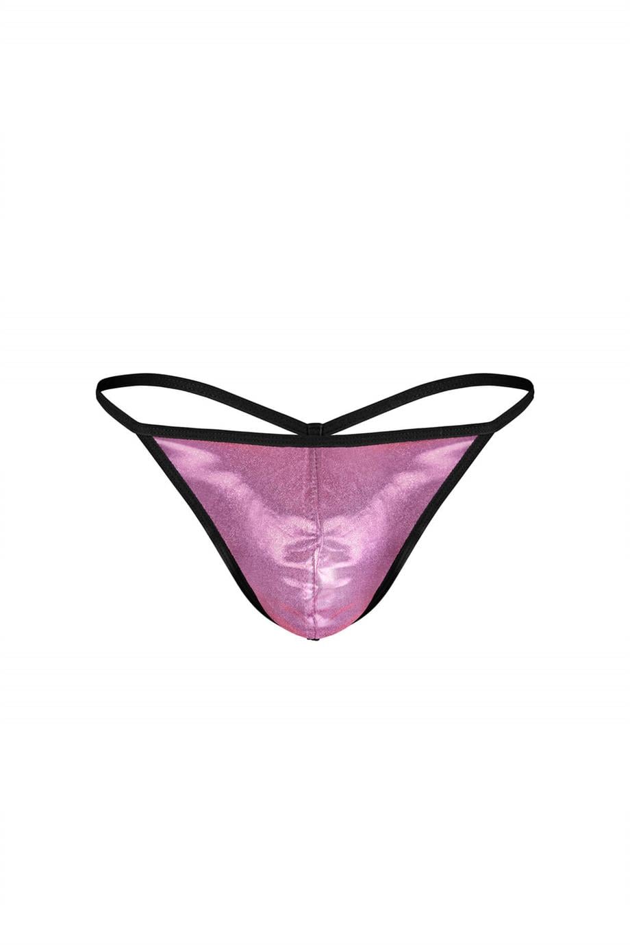 Erkek Pembe Deri String - DZN6697