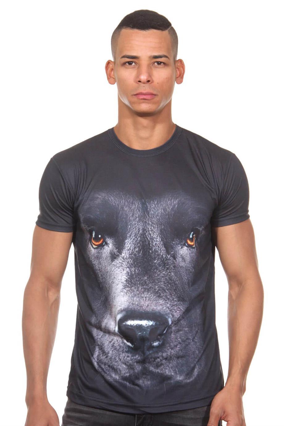 Köpek Desenli 3d Tişört - DZN8345